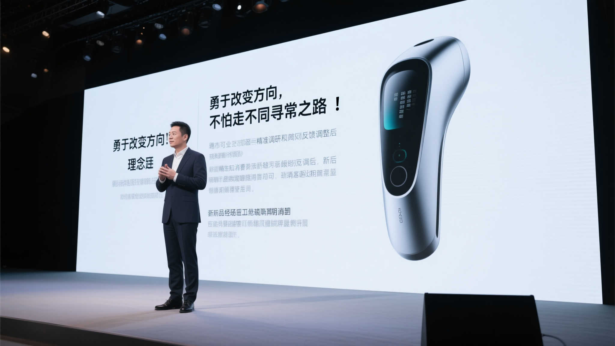 为了更清晰地描述这一理念，我们可以回顾他某次知名产